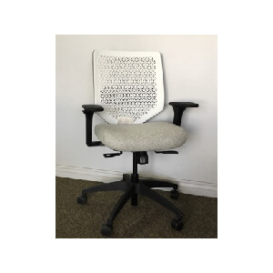 white and movable- chair- two